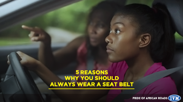 5 REASONS WHY YOU SHOULD ALWAYS WEAR A SEATBELT